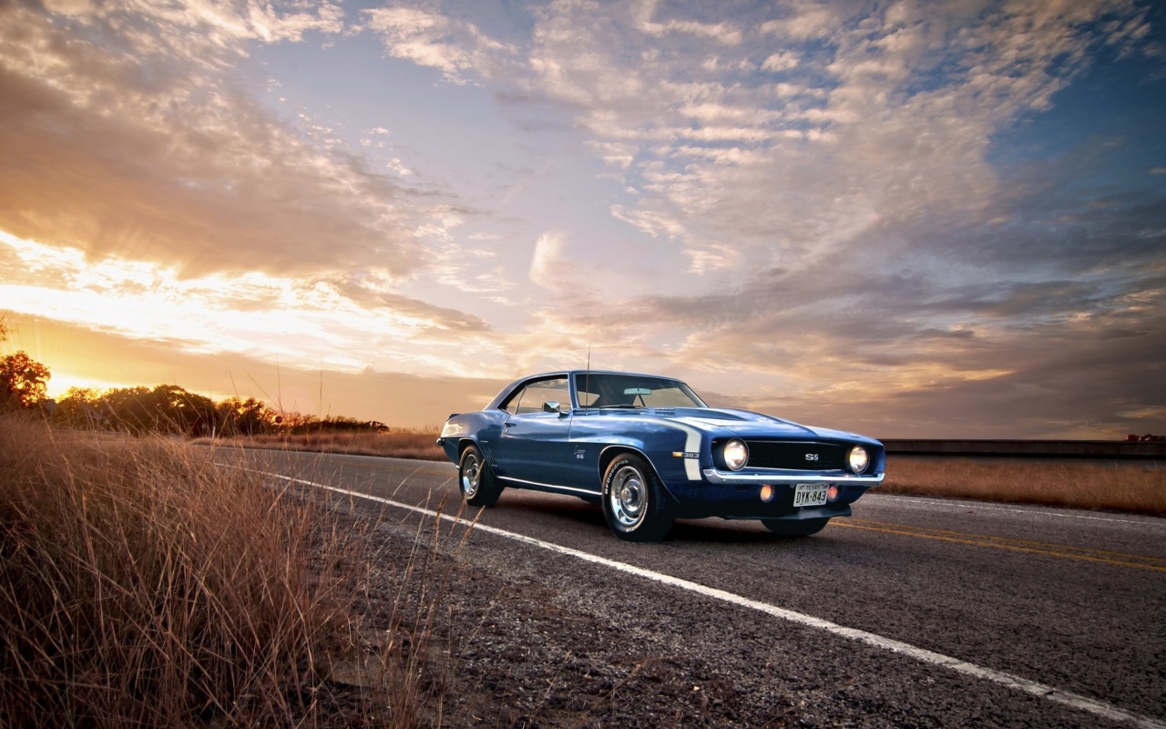 Chevrolet Camaro SS wallpaper 1280x800