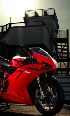 Screenshot №1 pro téma Bike Ducati 1198 240x400