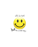 Life Is Fun But In Cruel Way wallpaper 128x160