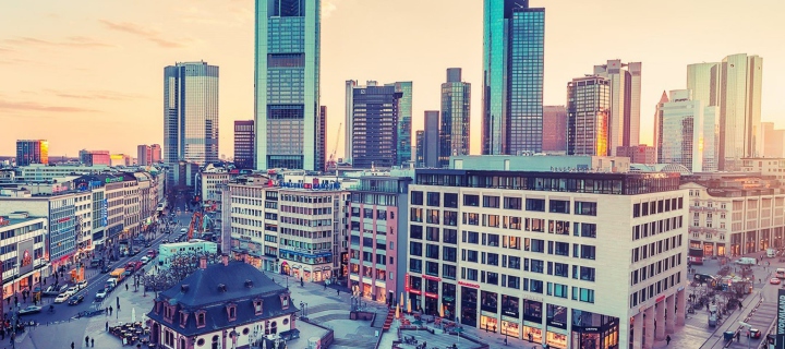 City in Germany wallpaper 720x320