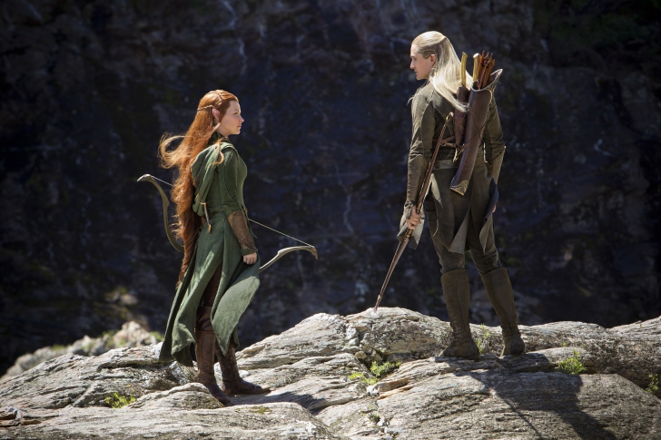 Fondo de pantalla Orlando Bloom in Hobbit Film