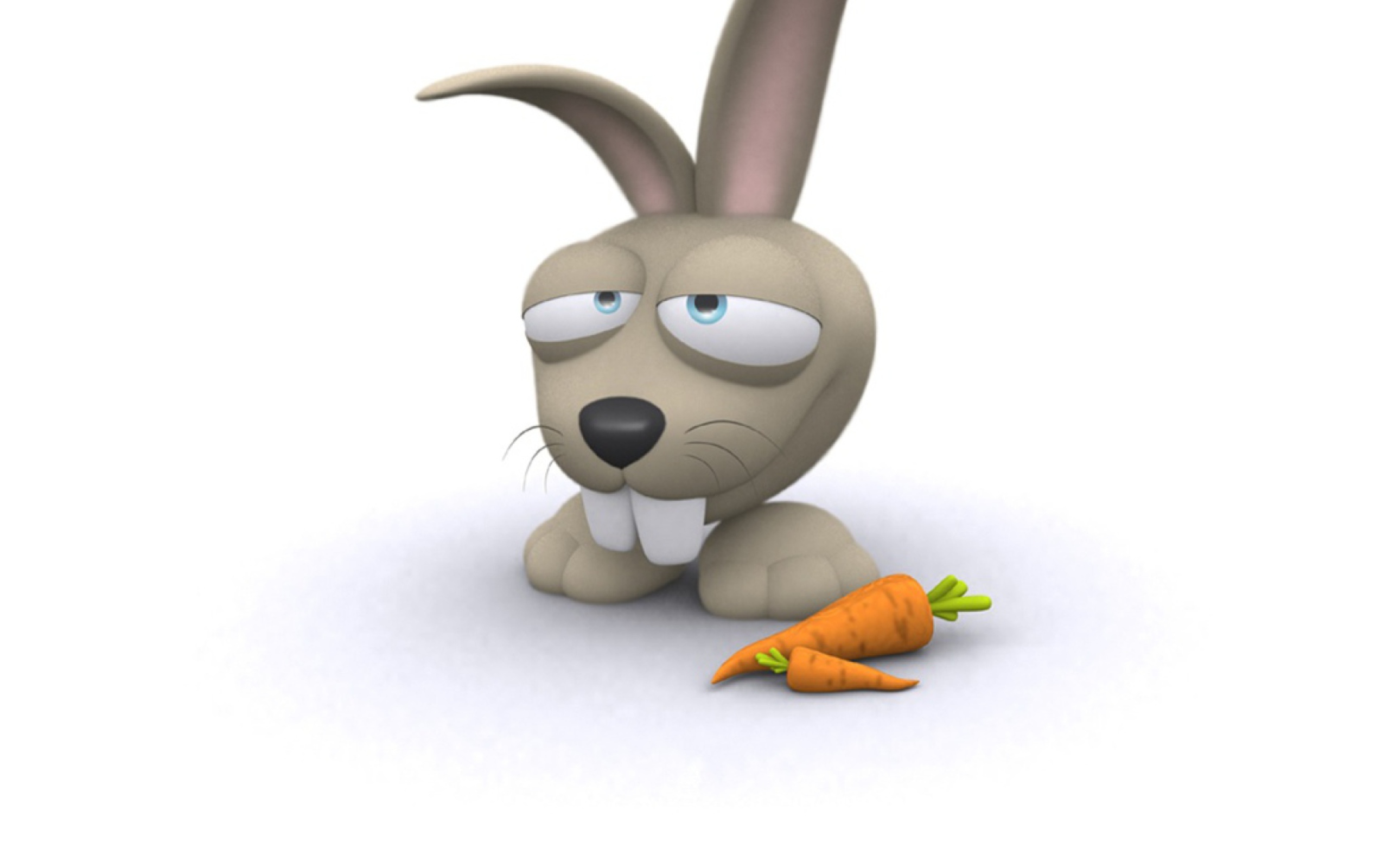 Screenshot №1 pro téma Funny Bunny 2560x1600