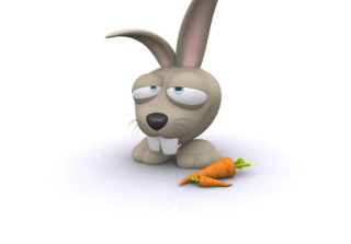Funny Bunny - Obrázkek zdarma pro Samsung Galaxy S4