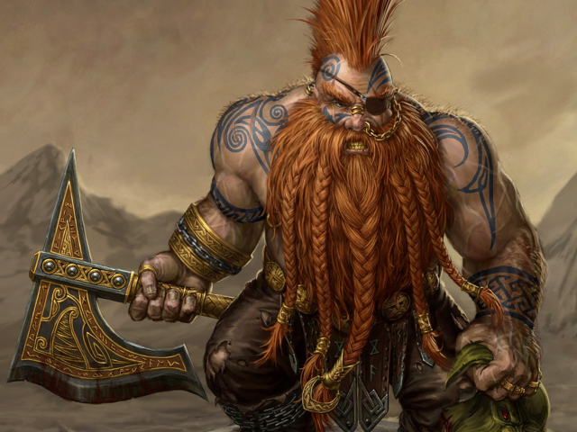 Screenshot №1 pro téma Dwarf Slayer 640x480