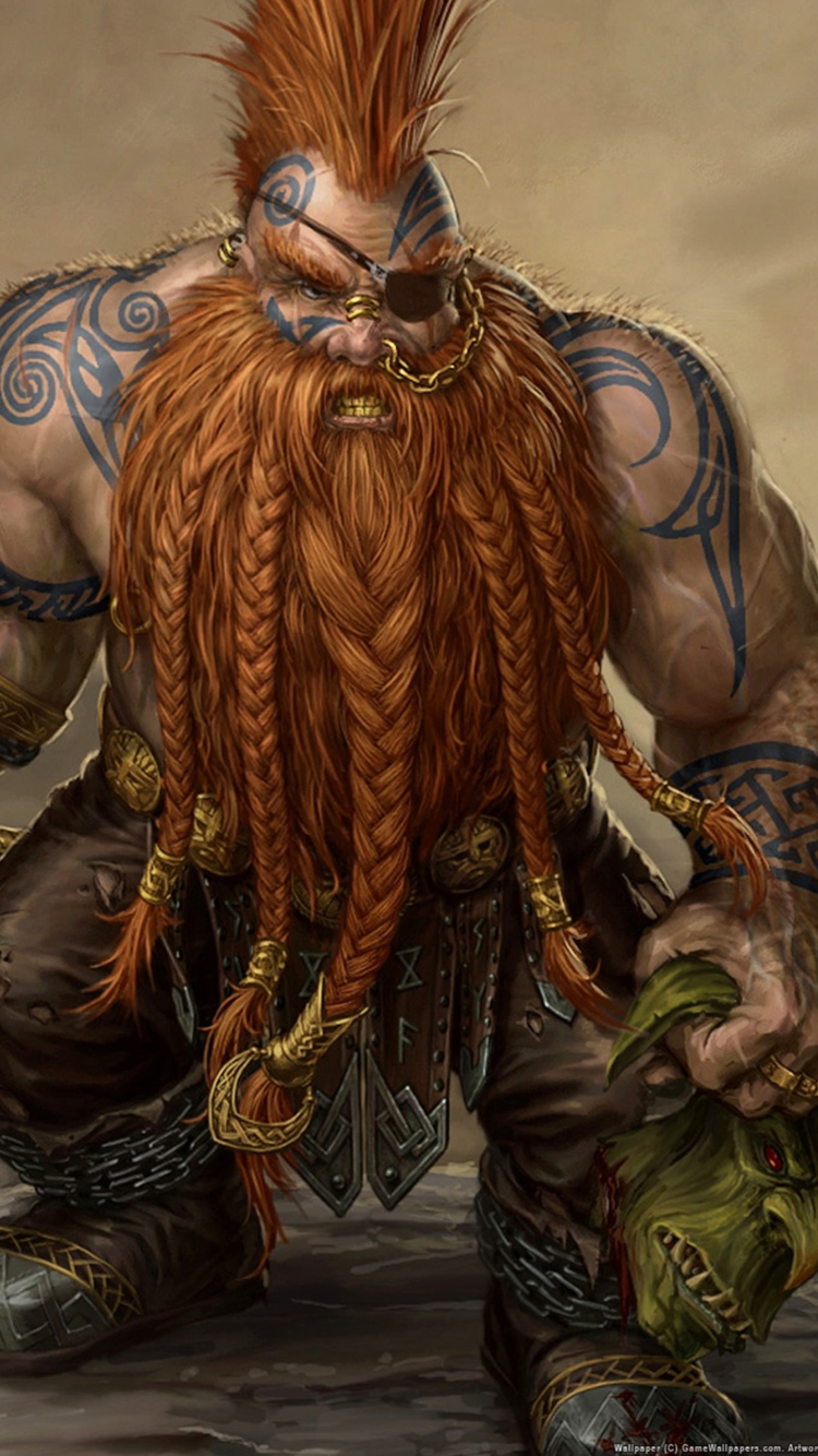 Sfondi Dwarf Slayer 750x1334