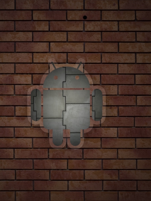Das Android Logo Wallpaper 480x640