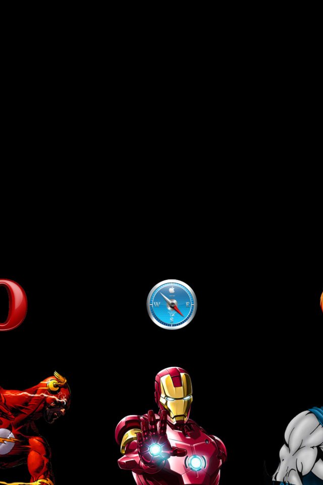 Screenshot №1 pro téma Browsers Chrome, Opera, Firefox, Safari 640x960