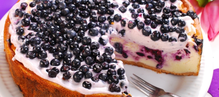 Fresh Blueberry Cake screenshot #1 720x320