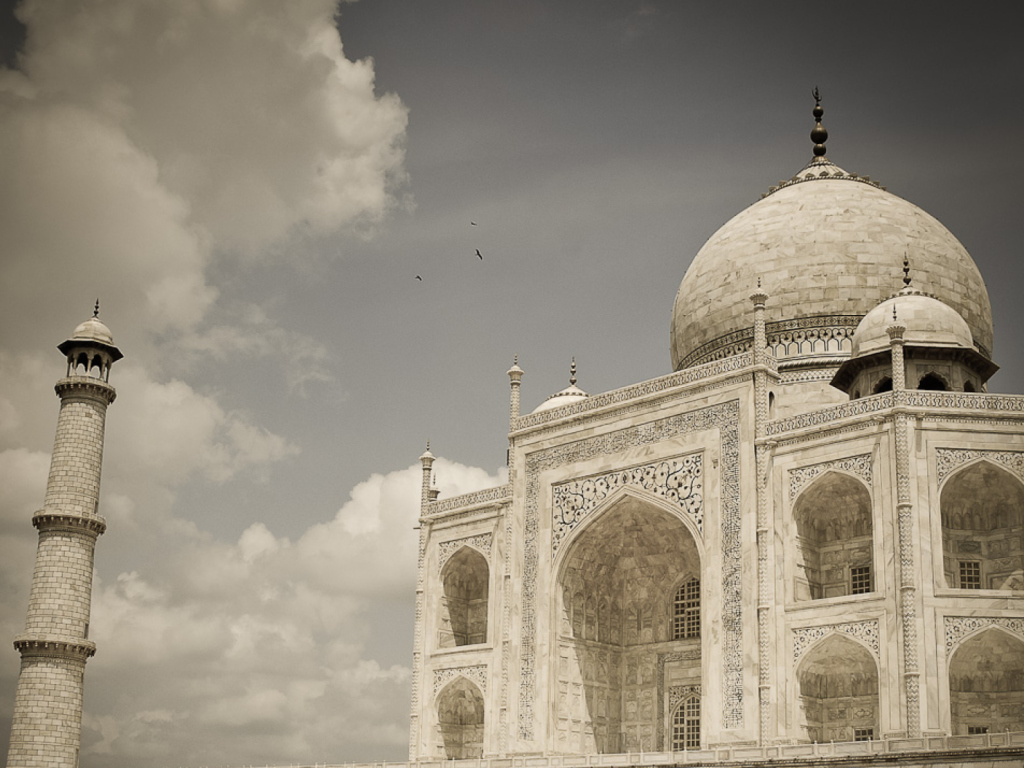 Das Taj Mahal Wallpaper 1024x768