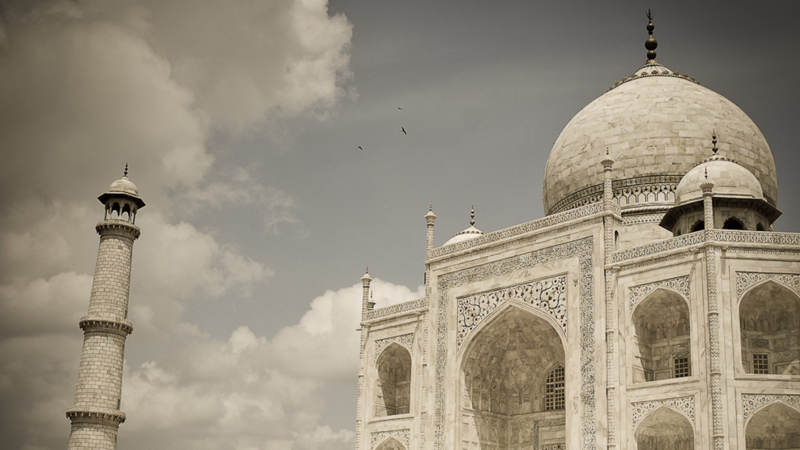 Fondo de pantalla Taj Mahal 1600x900