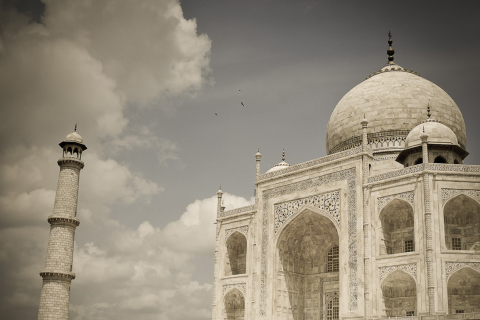 Обои Taj Mahal 480x320