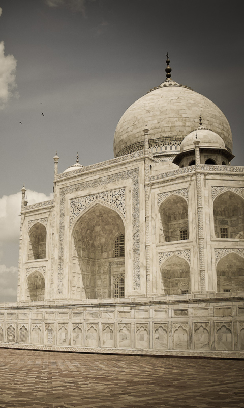 Обои Taj Mahal 480x800