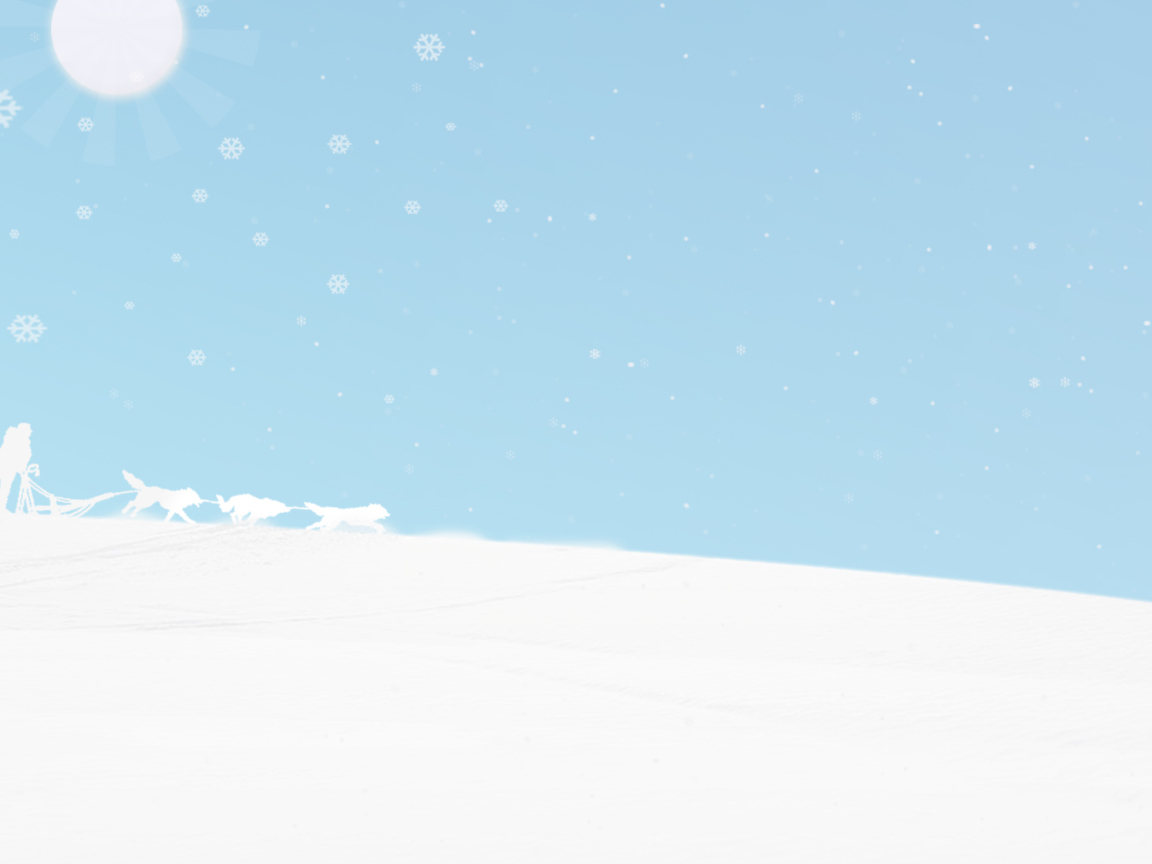 Winter White And Blue wallpaper 1152x864