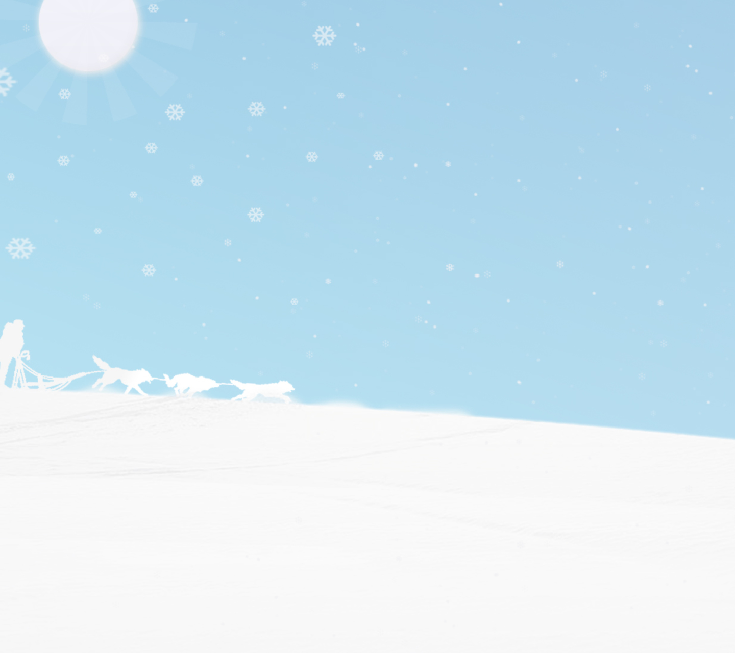 Winter White And Blue wallpaper 1440x1280