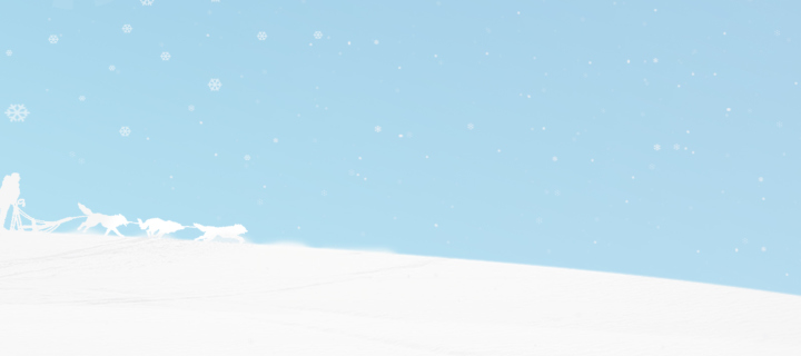 Winter White And Blue wallpaper 720x320