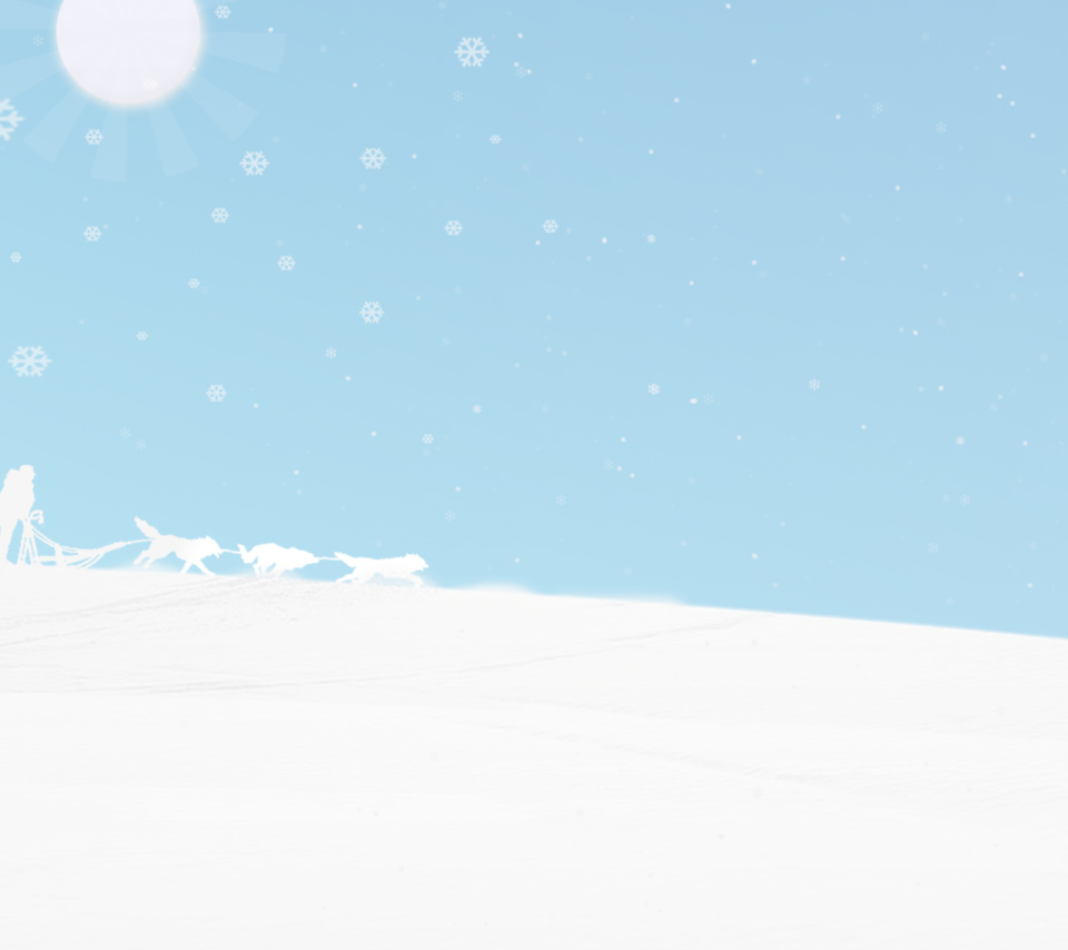 Winter White And Blue screenshot #1 960x854