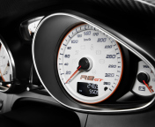 Das Audi R8 Gt Speedometer Wallpaper 176x144