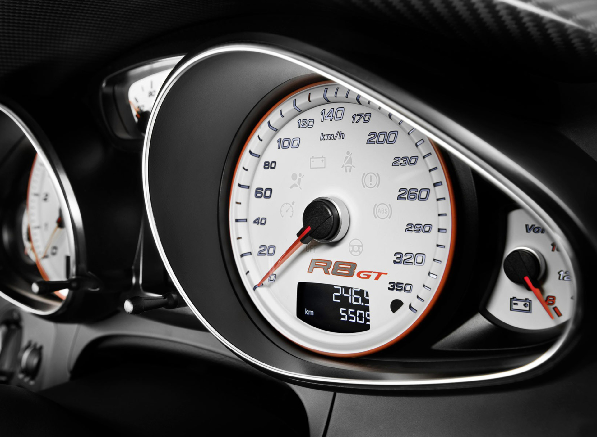 Screenshot №1 pro téma Audi R8 Gt Speedometer 1920x1408