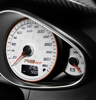 Audi R8 Gt Speedometer - Obrázkek zdarma pro Nokia 6230i