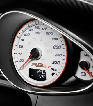 Kostenloses Audi R8 Gt Speedometer Wallpaper für 1170x2532