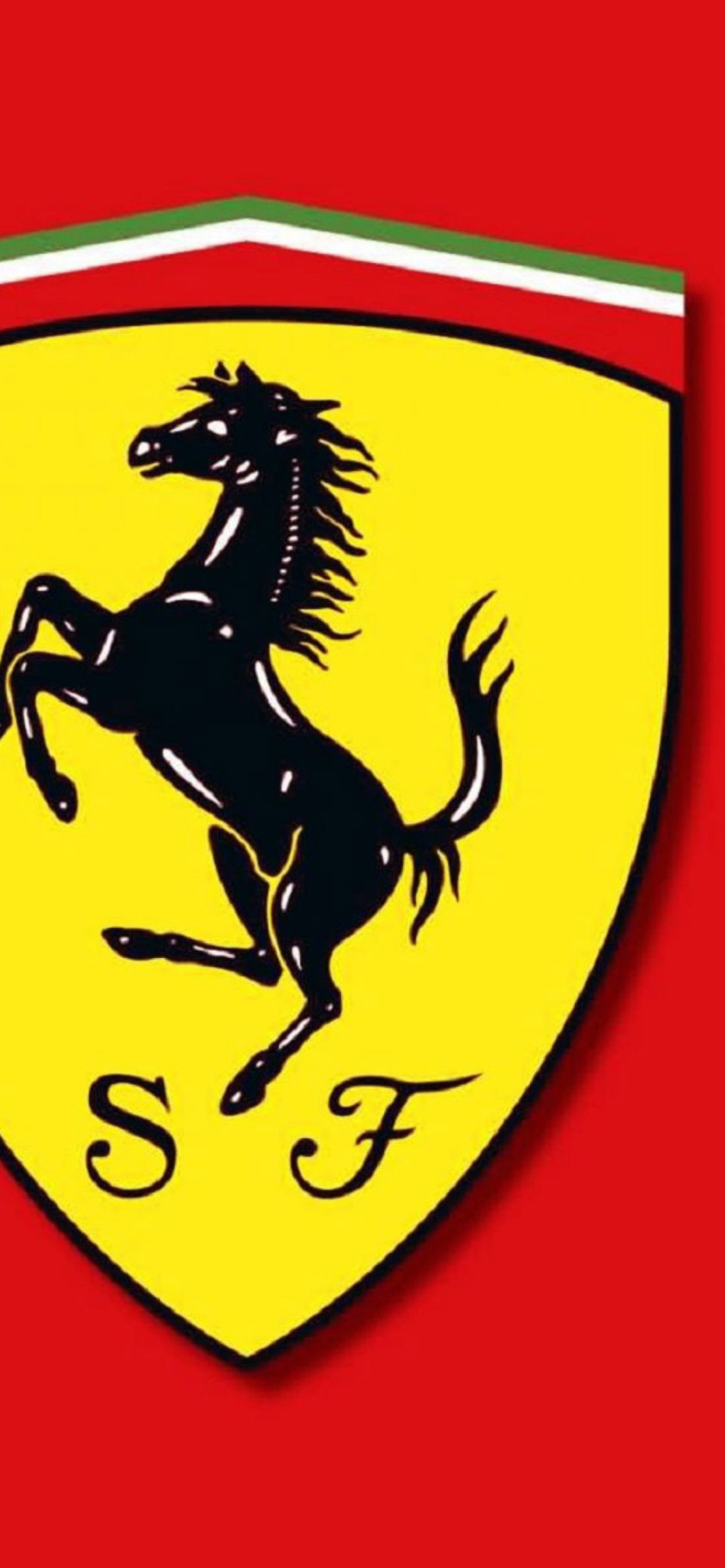 Ferrari Emblem Wallpaper for iPhone 11
