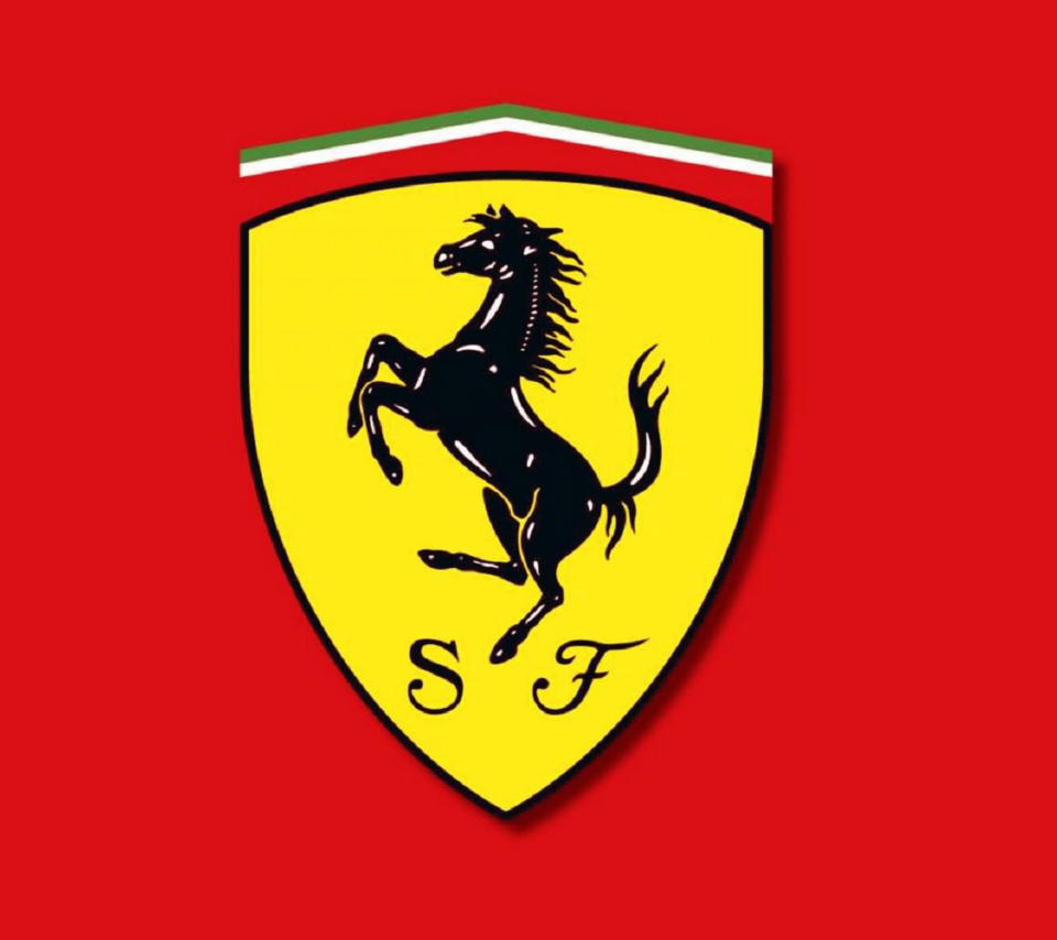 Sfondi Ferrari Emblem 960x854