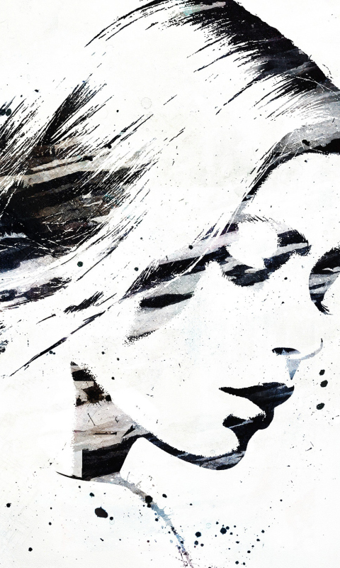 Catherine Zeta Jones Graffiti screenshot #1 480x800