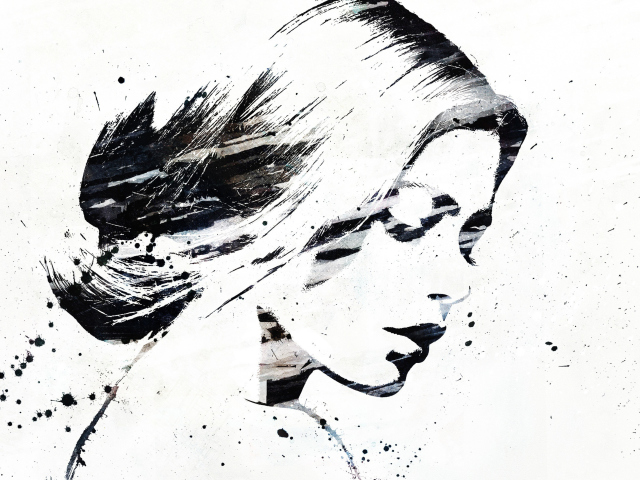 Das Catherine Zeta Jones Graffiti Wallpaper 640x480