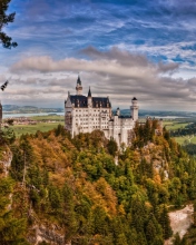 Fondo de pantalla Bavaria Neuschwanstein Castle 176x220