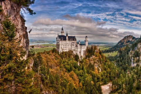 Screenshot №1 pro téma Bavaria Neuschwanstein Castle 480x320