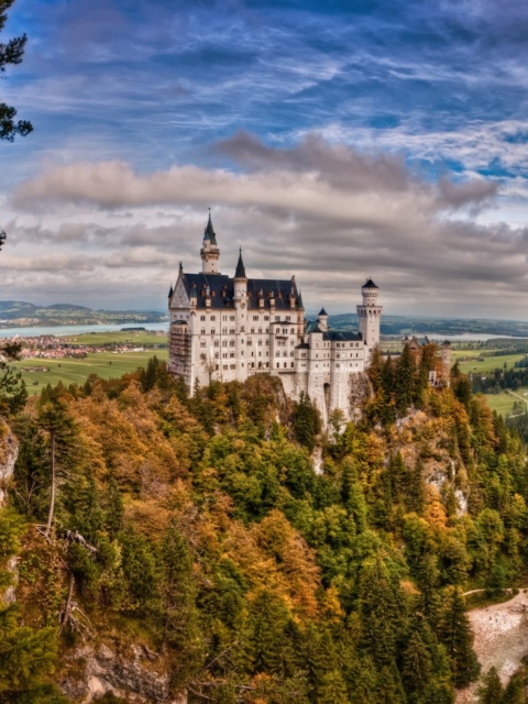 Bavaria Neuschwanstein Castle screenshot #1 480x640