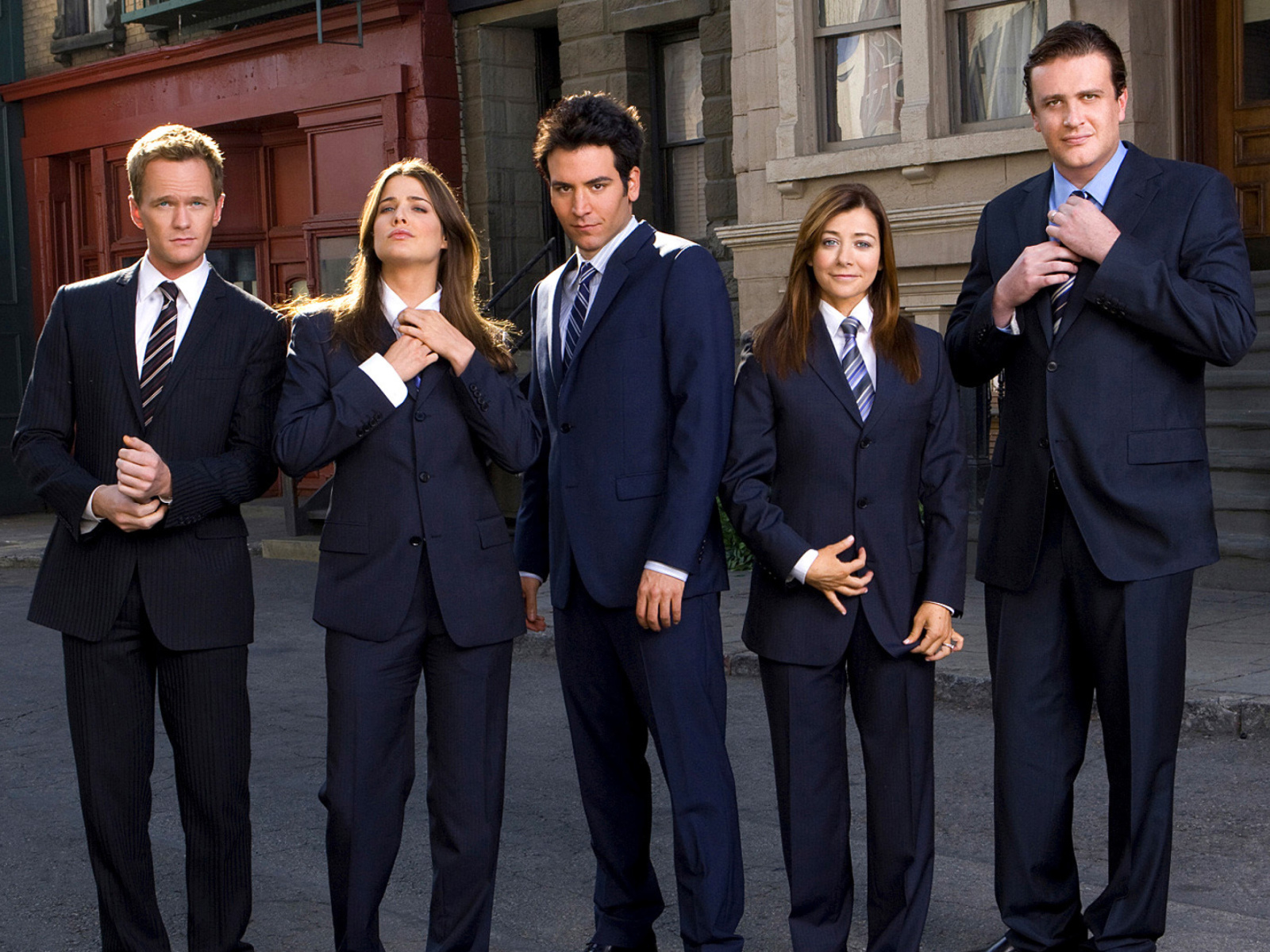 How I Met Your Mother Actors wallpaper 1600x1200