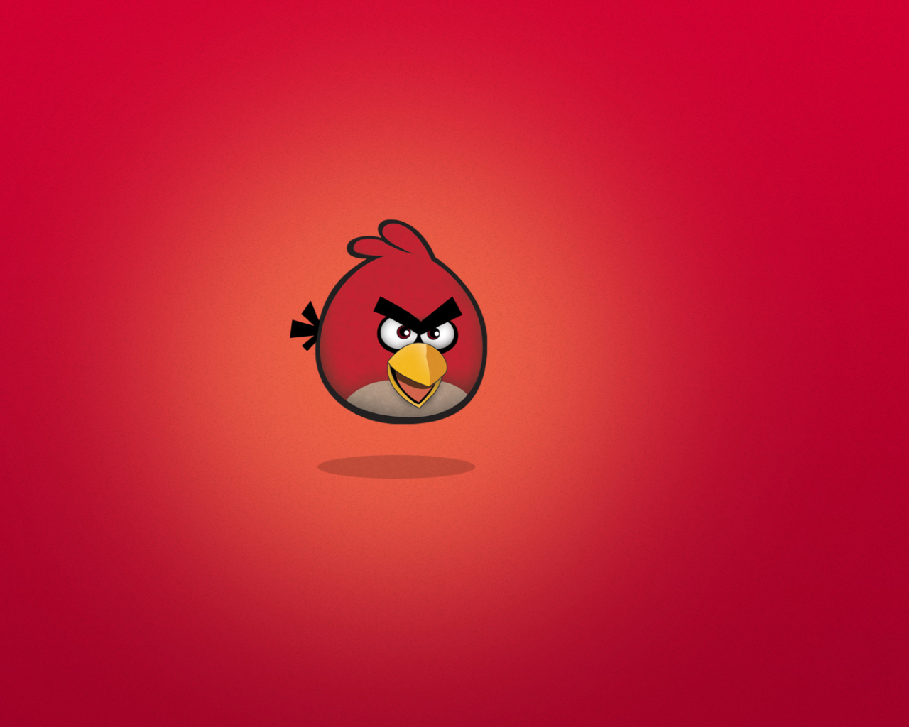 Screenshot №1 pro téma Angry Birds Red 1280x1024