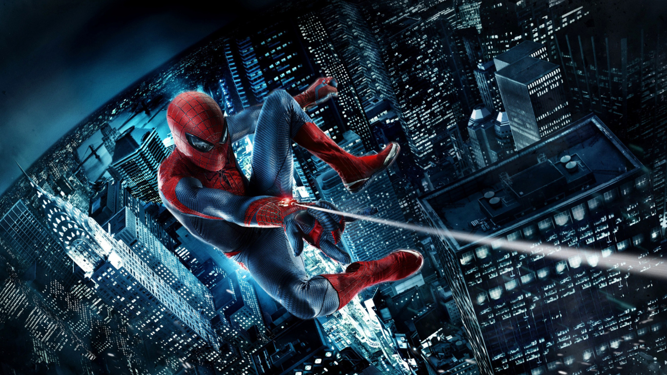 Das Spider Man Wallpaper 1366x768