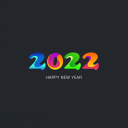 Happy new year 2022 wallpaper 128x128