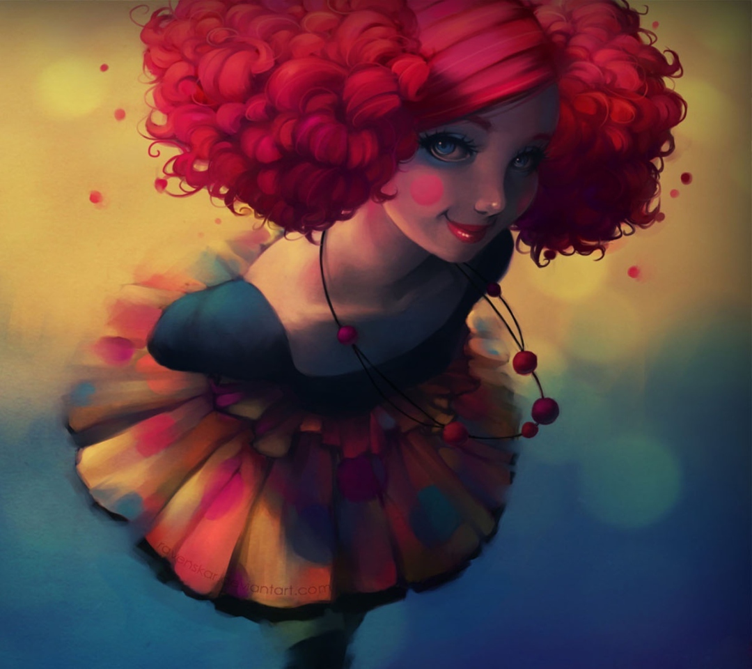 Обои Fantasy Girl 1080x960