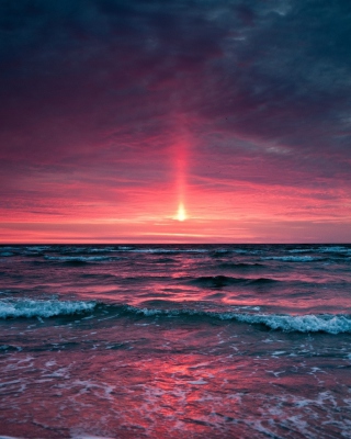 Red Sunset - Obrázkek zdarma pro Nokia X3