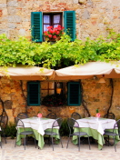 Обои Tavern In Italy 132x176