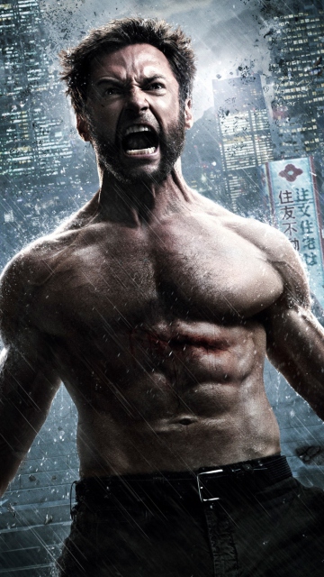 Fondo de pantalla The Wolverine 2013 360x640