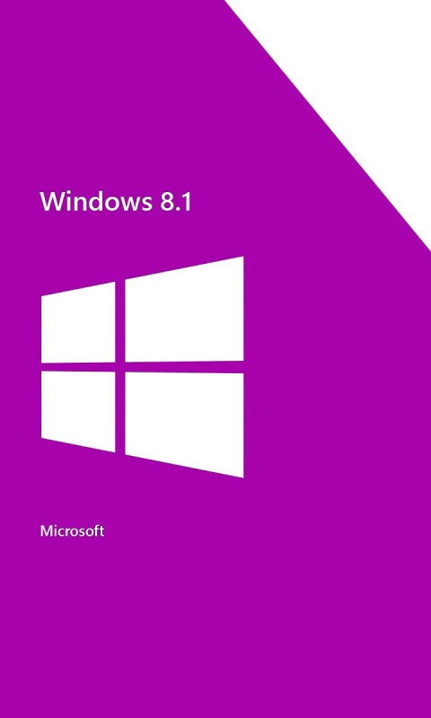 Das Windows 8 Wallpaper 480x800