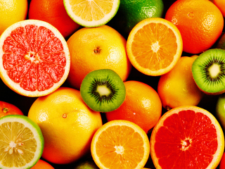 Fruits wallpaper 320x240