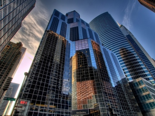 Sfondi Chicago Skyscrapers 320x240