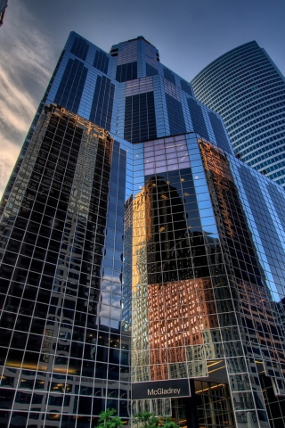 Fondo de pantalla Chicago Skyscrapers 320x480