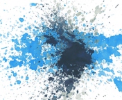 Splashes Of Blue wallpaper 176x144