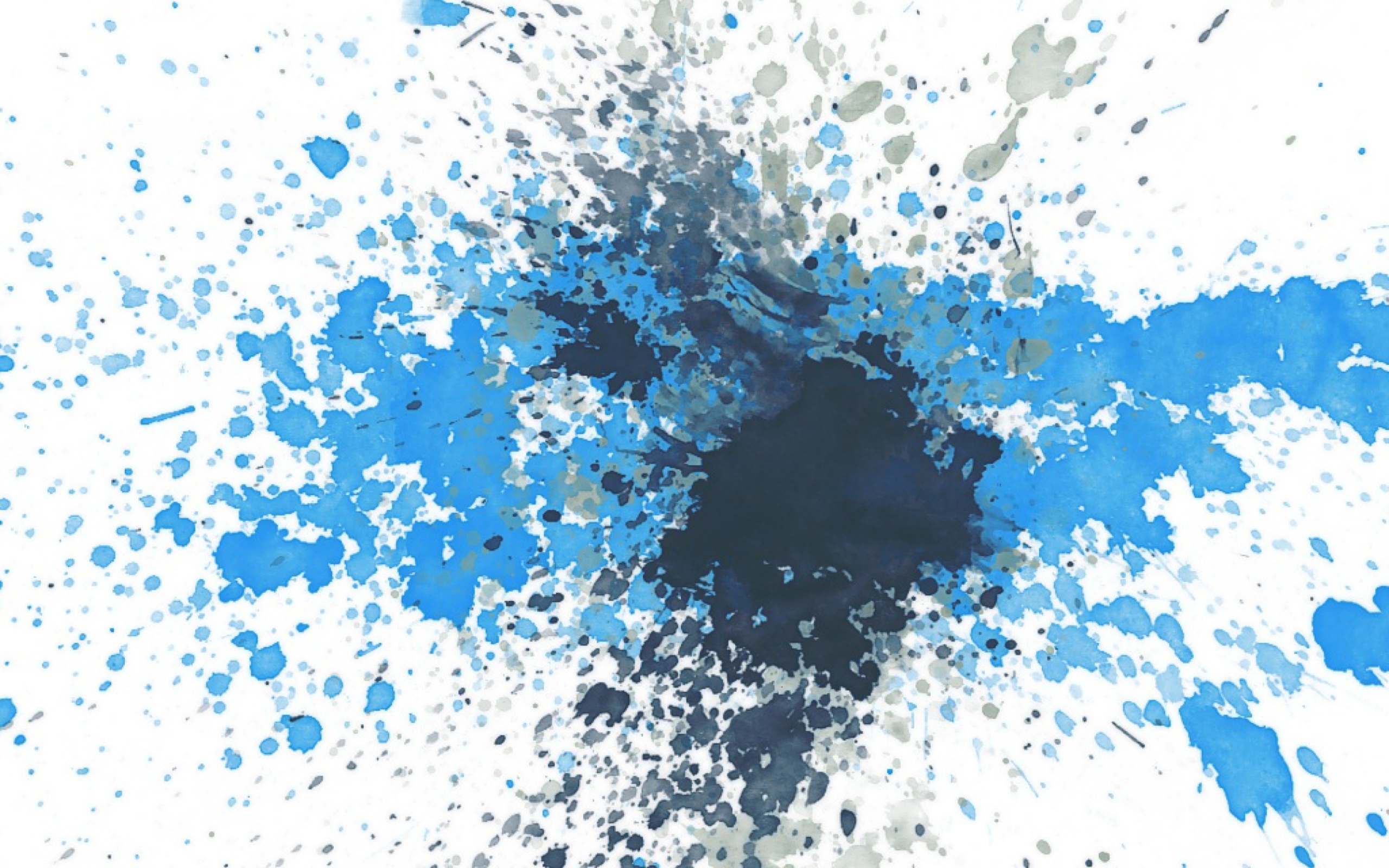 Splashes Of Blue wallpaper 2560x1600
