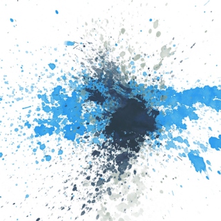 Free Splashes Of Blue Picture for iPad 3