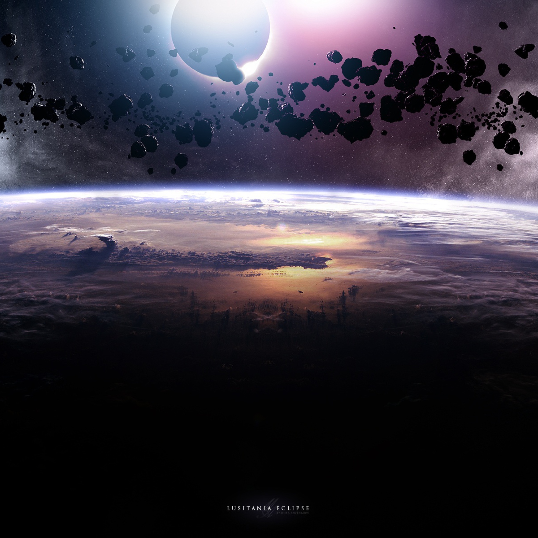 Asteroids Eclipse screenshot #1 2048x2048