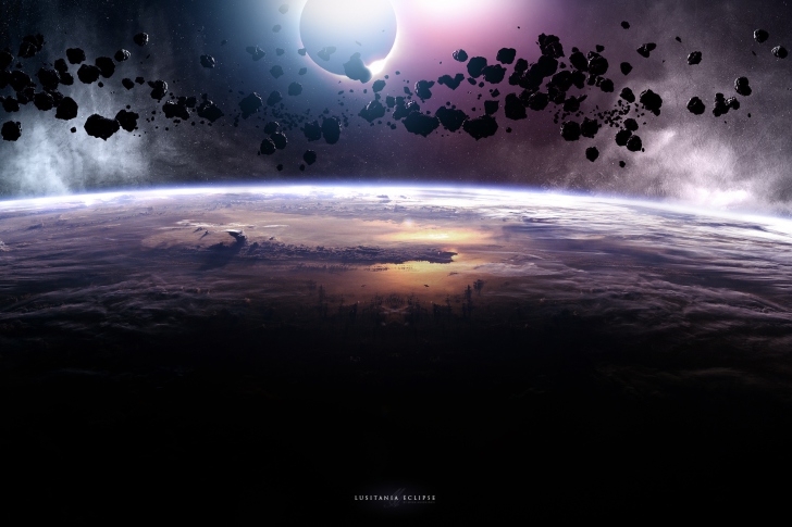 Asteroids Eclipse screenshot #1