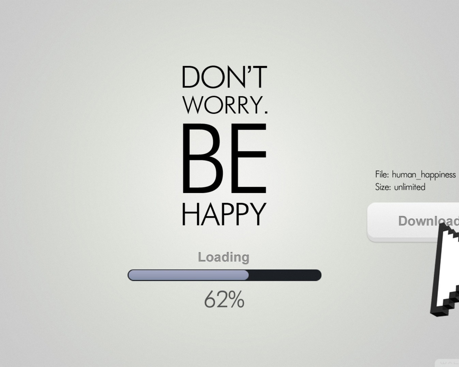 Don't Worry Be Happy wallpaper 1600x1280