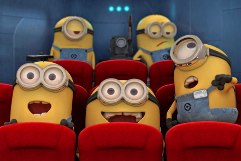 Screenshot №1 pro téma Despicable Me 2 in Cinema 480x320